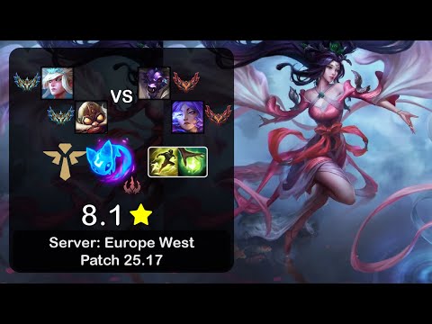 Janna Support + Corki vs Alistar + Yunara - EUW Challenger - Patch 25.17