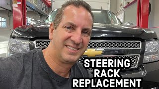 How To Replace Chevy Tahoe Steering Rack And Pinion 2007-2014