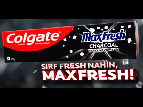 Try the brand new Colgate Maxfresh Charcoal | Bengali