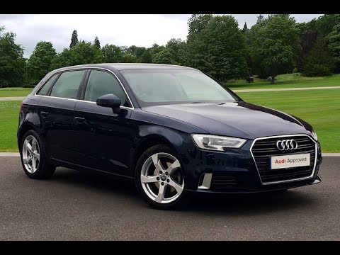 KJ16SBY AUDI A3 TFSI SPORT BLUE 2016, Bradford Audi