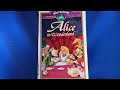 VHS Alice In Wonderland