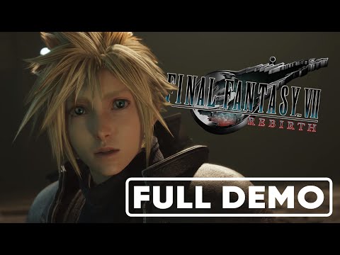 Final Fantasy 7 Rebirth Full Demo Walkthrough  (No Commentary)