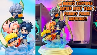 Unboxing MegaHouse Naruto FigUnity: Gather Here, Team 7! | Elaine’s Anime Figure Haul