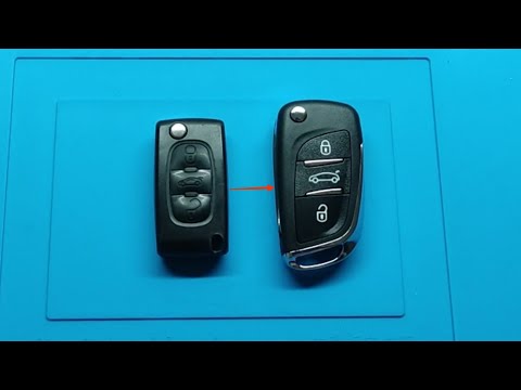 Citroen C5 X7 upgrade remote key shell