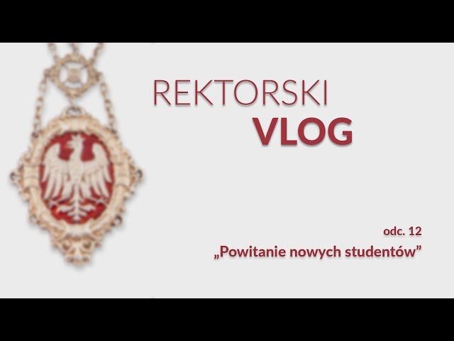 Drodzy Studenci,  jeszcze raz serdecznie witam Państwa na Uniwersytecie im. Adama Mickiewicza w Poznaniu, a film ten kieruję przede wszystkim do osób, które nie mogły uczestniczyć w dzisiejszej uroczystości.