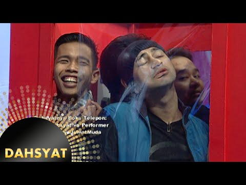 Raffi mukanya menyok kepenuhan dalam box telepon [Dahsyat] [27 Nov 2015]