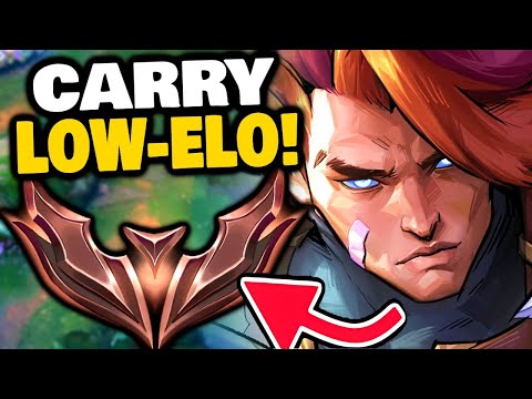 XIN ZHAO is the EASIEST JUNGLER to CLIMB out of LOW ELO!!!