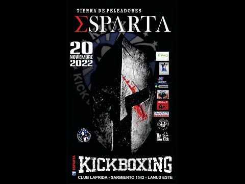 Esparta tierra de peleadores en vivo  20 de noviembre 18 hs