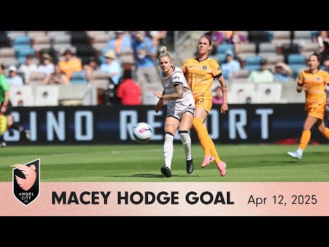 Angel City FC | Macey Hodge Goal | 04.12.25