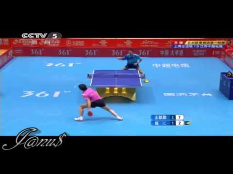 2012 China Super League: WANG Liqin - CHEN Qi [Full Match/Short Form]