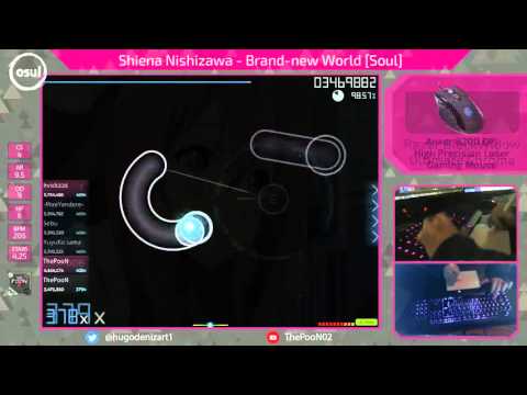 [osu!|HR|FC] Shiena Nishizawa - Brand-new World [Soul]