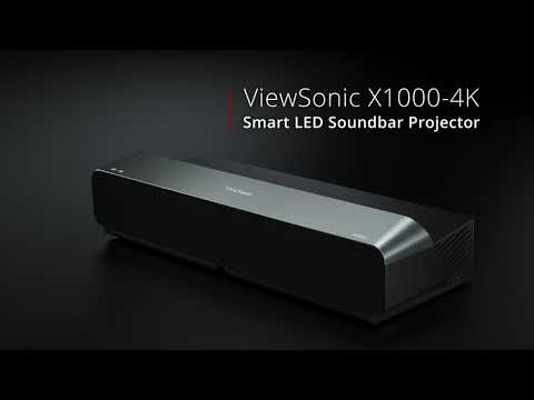 X1000-4K+ 4K HDR 超短焦点 スマートLED サウンドバー X1000-4K+ 4K HDR 超短焦点 スマートLED サウンドバー