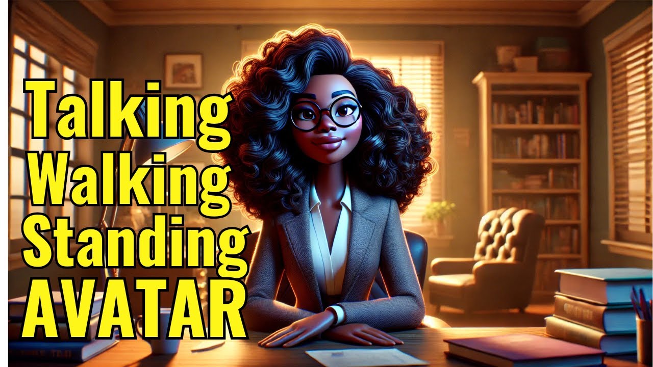 Create an AI Avatar That Stands,  Walks, Talks, and Gestures For FREE – Easy & No Code Needed