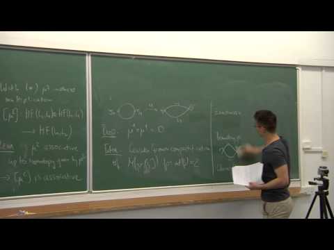 Workshop: Homological Mirror Symmetry: Day 1 - Cedric Membrez (FC1) Definition of Fukaya category