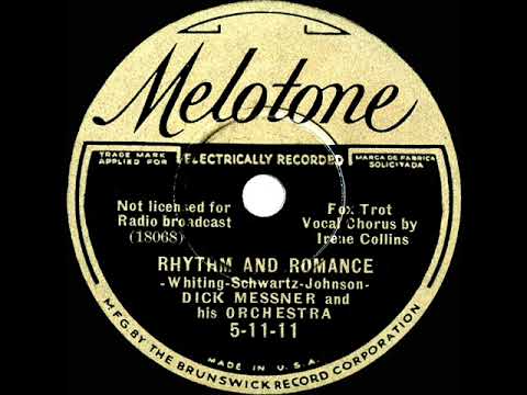 1935 Dick Messner - Rhythm And Romance (Irene Collins, vocal)
