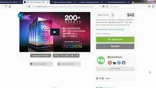 Earn Money With VideoHive | After Effects Text Animation Tutorial and VideoHive Packs! | MKC