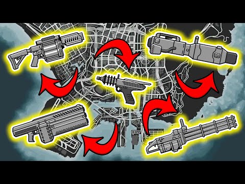 GTA 5 - All Secret and Rare Weapon Locations (Rail Gun, Up-n Atomizer & more)