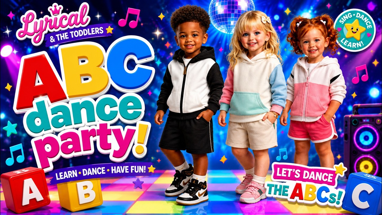 ABC Dance Party! | Lyrical & The Toddlers