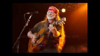 WILLIE NELSON - Right From Wrong (Lyrics)