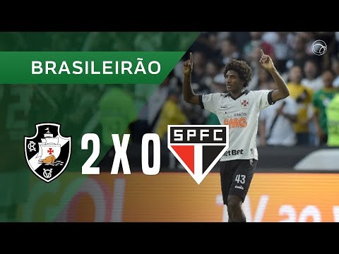 VASCO 2 X 0 SÃO PAULO - GOLS - 25/08 - BRASILEIRÃO 2019