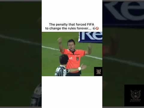 The Penalty that forced Fifa to change the rules forever 💀💀