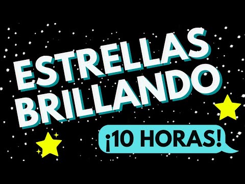 10 Horas de ESTRELLAS REALES BRILLANDO ✨ 10 Hours of REAL SHINING STARS in the Universe HD Relaxing