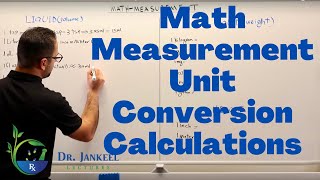 Math Measurement-Unit Conversion For Pharmacy Technicians & Students