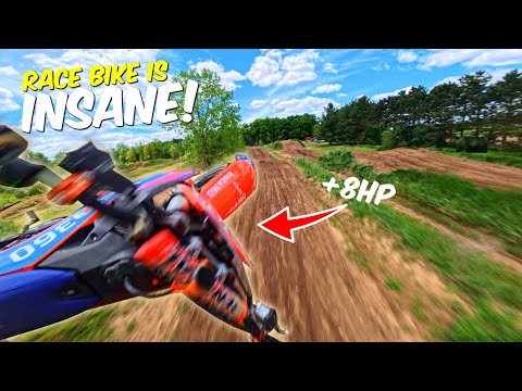 MY NEW RACE 450 IS A MONSTER!! *First Ride*