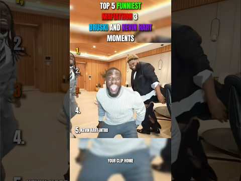 TOP 5 FUNNIEST MAFIATHON 3 DRUSKI AND KEVIN HART MOMENTS #explore