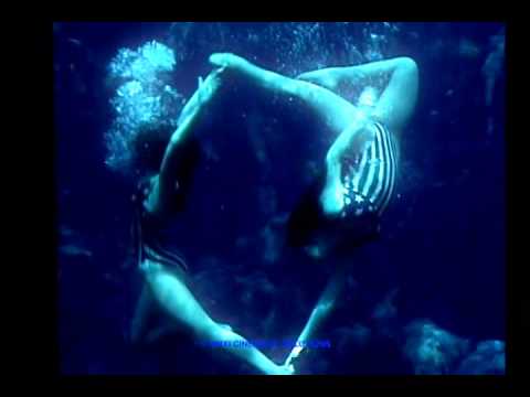 2 Mermaids Dance Under Water