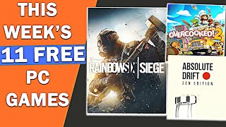 This Week's 11 NEW FREE PC GAMES 😱JUNE 2021 - Limited Time Offer Grab it NOW!!🔥 Episode #48