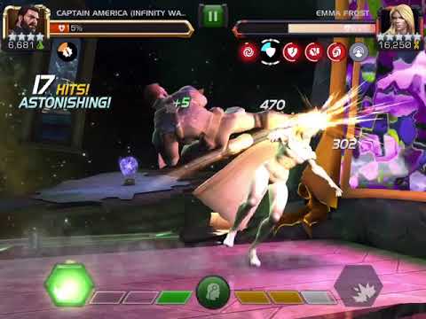 Cap IW vs Emma Frost Master