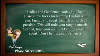 Best English Lessons  Lesson 12  A few tricks for learning English