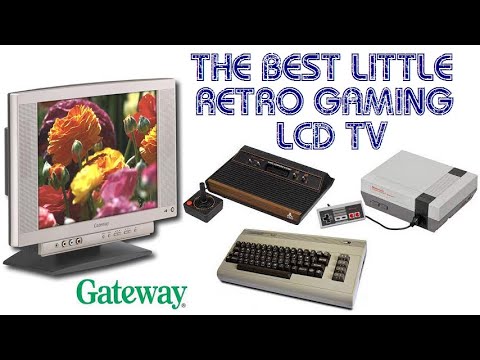 The best little retro gaming LCD TV 📺 Gateway L13M103