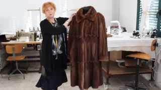 Rimessa a modello Pelliccia visone - Video 1 come era