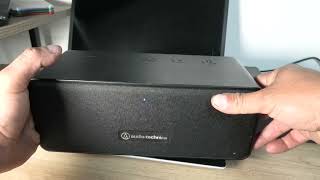 Video thumbnail for audio technica AT SP65XBT Wireless Speaker sound test by AZTV 4K