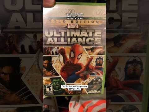 Marvel Ultimate Alliance Gold Edition for Xbox 360! #gaming #review