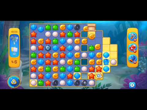 Fishdom 6223 Level - NO 💣🧨💥
