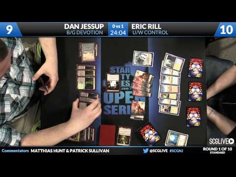SCGNJ - Standard - Round 1b - Dan Jessup vs Eric Rill