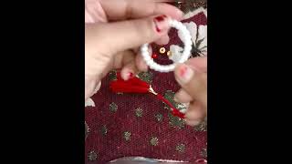 handmade lumba rakhi easy diy , 🪅