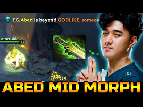 ABED GODLIKE MID MORPHLING - FIRST ITEM ETHEREAL BLADE DOTA 2