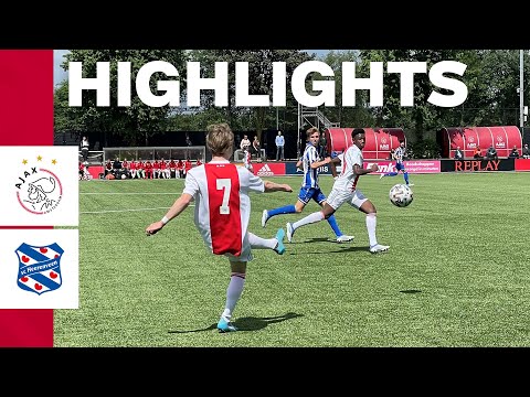 Into the cup final 💪🏆😁| Highlights Ajax O17 - Heerenveen O17