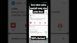 Download lagu Cara Tukar Pulsa Menjadi Uang Saldo Dana #shortsvideo #saldoovogratis mp3