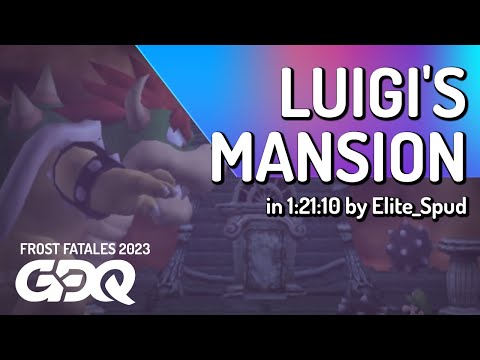Luigi's Mansion by Elite_Spud in 1:21:10 - Frost Fatales 2023