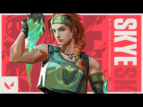 Skye Valorant Agent Reveal official trailer