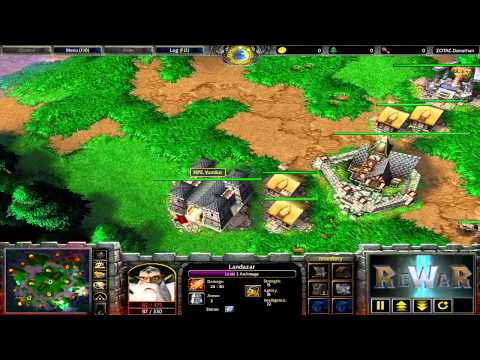 HPE.Yumiko (HU) vs IAM.Zhou_xixi (NE) - Game 3 - WarCraft 3 gameplay - RN187