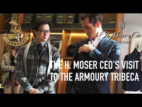 A Visit to The Armoury Tribeca feat. H. Moser's CEO: Edouard Meylan