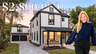 EXCLUSIVE TOUR OF $2,800,000 HYDE PARK HOME IN TAMPA, FLORIDA