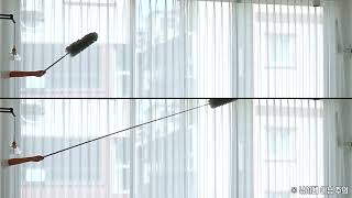 길이조절 가능한 롱 최장신 먼지털이개/최대285cm늘였다/80cm까지줄였다