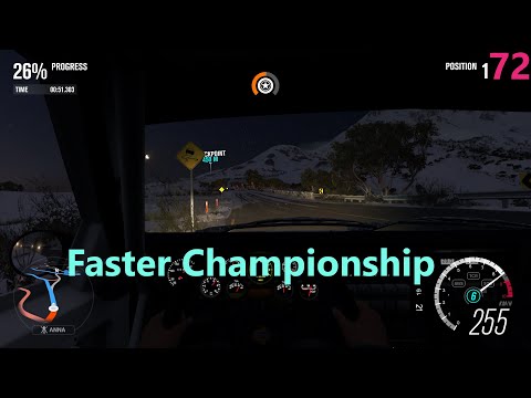 Faster Championship | Forza Horizon 3 | 72